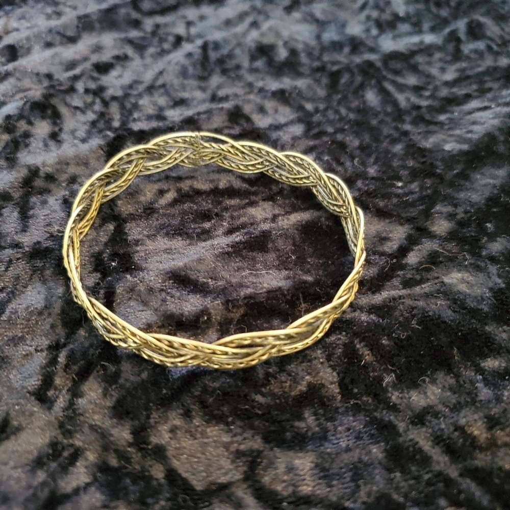 Braided Metal Bracelet